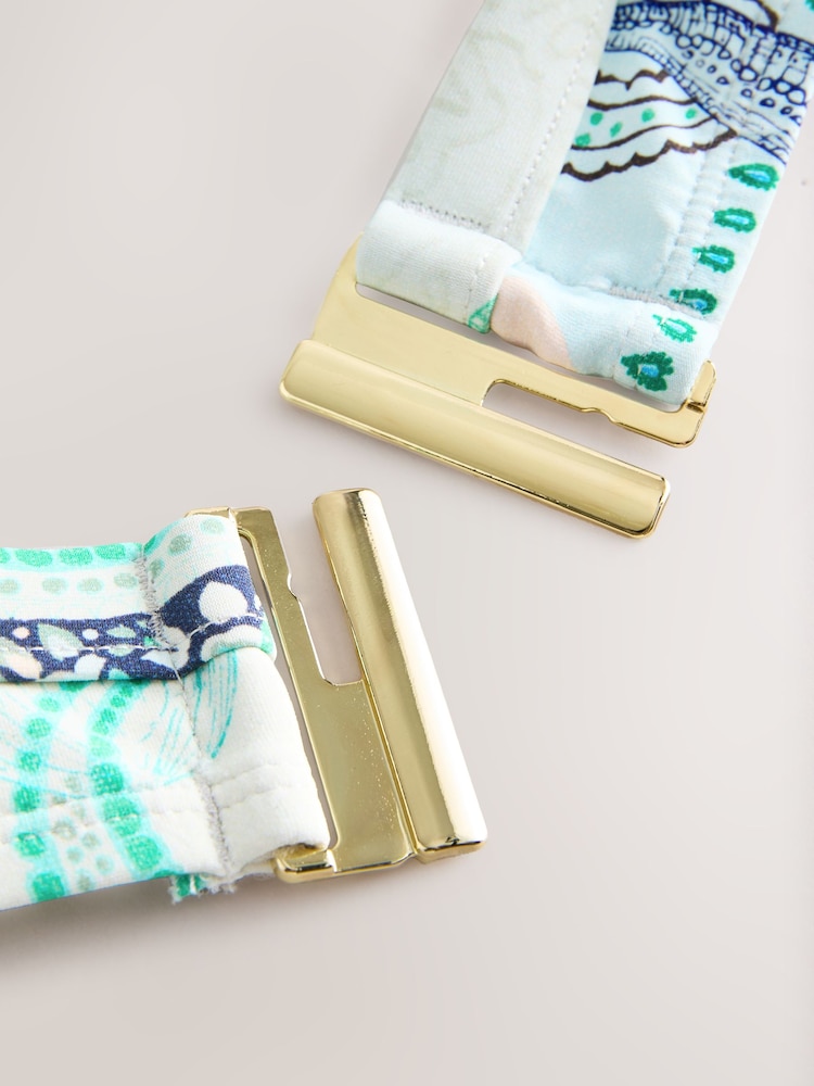 Pastel Pink/Blue Octopus Padded Bikini Top - Image 8 of 8