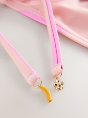 Pink/Cream Tieside Bikini Bottoms - Image 3 of 3