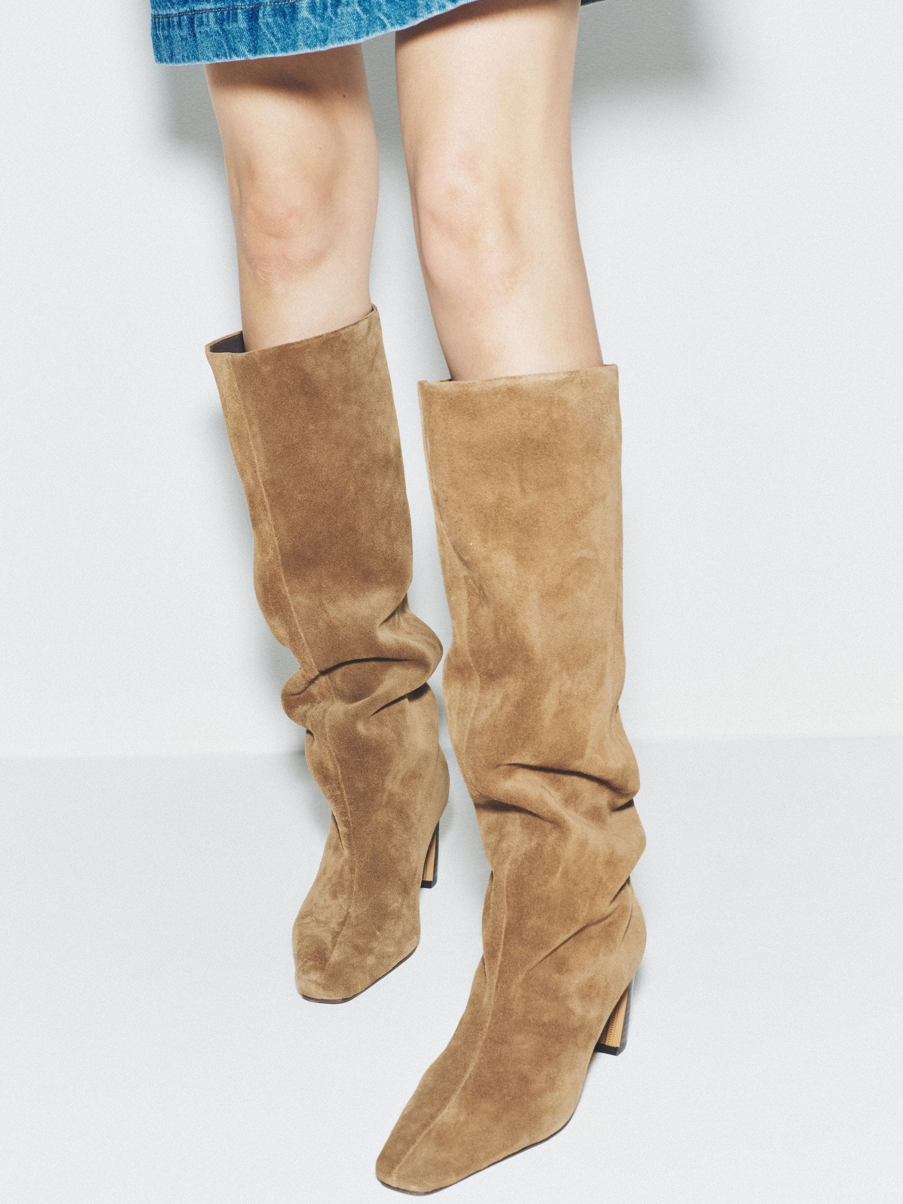 Buy The Set Knee High Boots Tan Brown from Next South Africa
