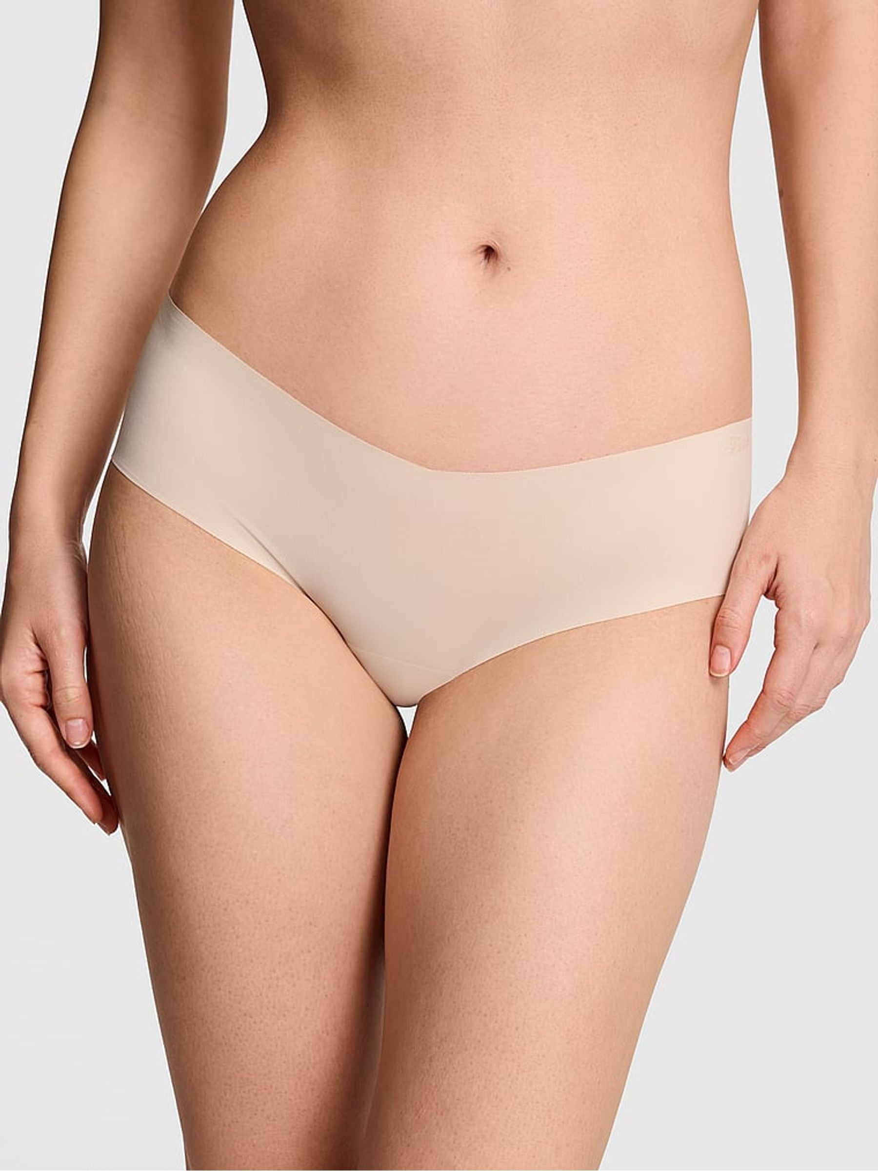 Victoria's Secret PINK Marzipan Nude Hipster No Show Knickers