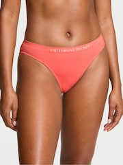Victoria's Secret Cactus Flower Orange Bikini Knickers - Image 1 of 2