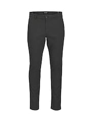 JACK & JONES Grey Slim Fit Chino Trousers - Image 1 of 2