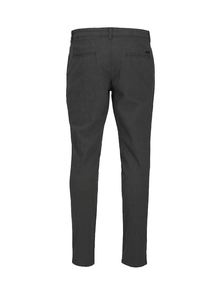 JACK & JONES Grey Slim Fit Chino Trousers - Image 2 of 2