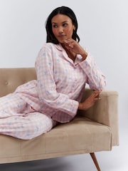 Boux Avenue Stripe Xmas Pyjamas in a Bag - Image 2 of 10