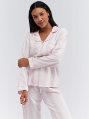 Boux Avenue Stripe Xmas Pyjamas in a Bag - Image 1 of 10