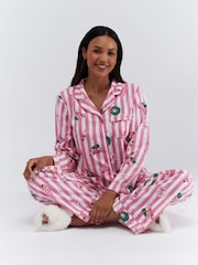 Boux Avenue Bow Gingham Cotton Pyjama In A Bag - Image 3 of 9