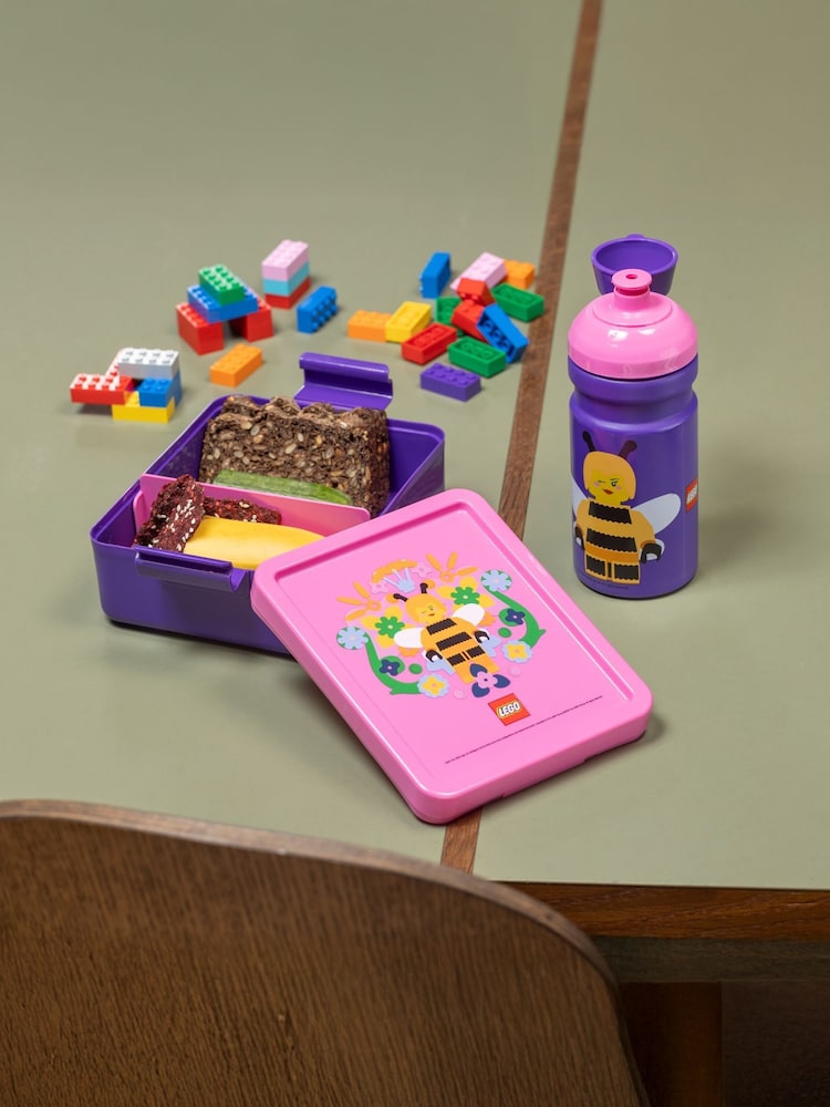 Lego Lilac Bee Lunch Box Set - Image 3 of 3