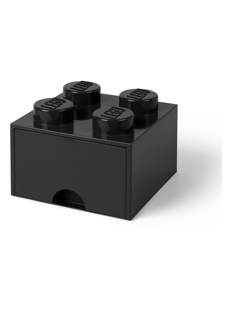 Lego Black Drawer 4 Brick - Image 2 of 3