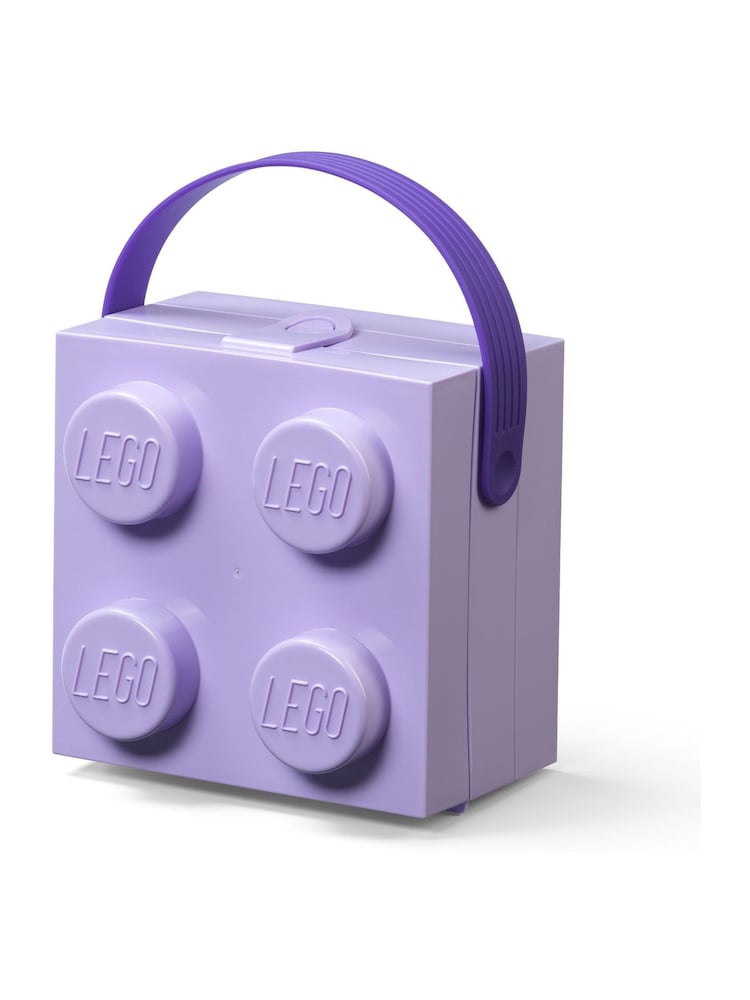 Lego Lavender 4 Brick Lunchbox - Image 1 of 4