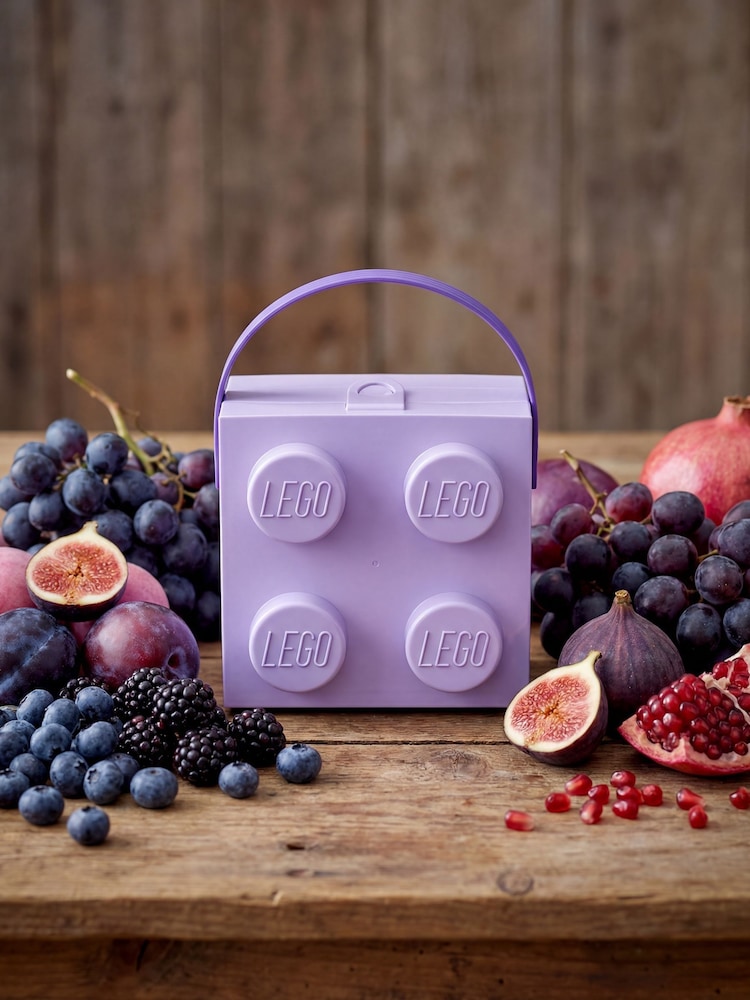 Lego Lavender 4 Brick Lunchbox - Image 4 of 4