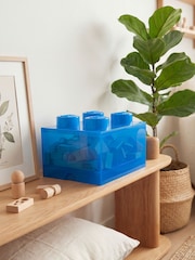 Lego Translucent Blue 4 Brick TBLU Storage - Image 4 of 4