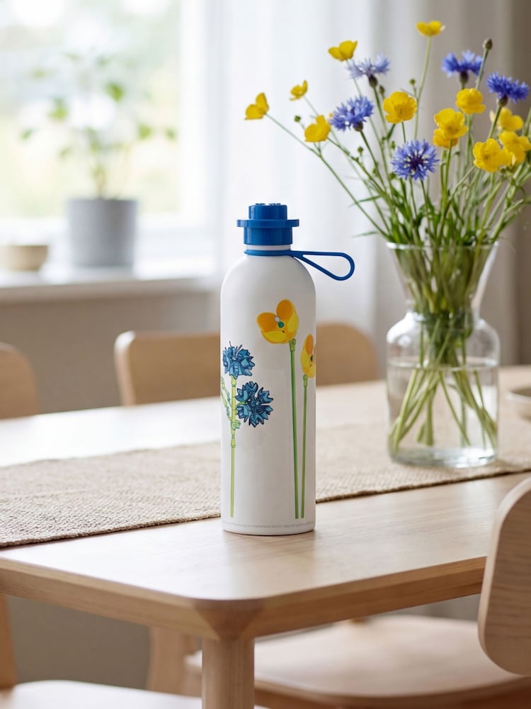 Lego White Flowers Thermo Bottle - Image 2 of 2