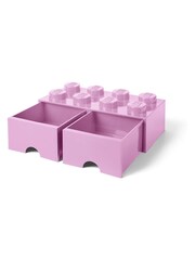LEGO Light Purple Drawer 8 Brick Storage - Image 2 of 5