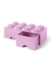 LEGO Light Purple Drawer 8 Brick Storage - Image 3 of 5