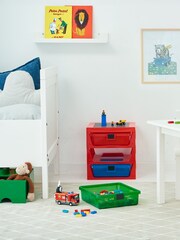 LEGO Bright Red 3 Drawer Rack - Image 3 of 5