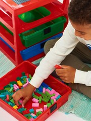 LEGO Bright Red 3 Drawer Rack - Image 4 of 5
