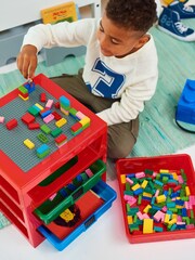 LEGO Bright Red 3 Drawer Rack - Image 5 of 5