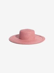 ורוד - Lipsy Oversized Paper Raffia Hat - תמונה 6 מתוך 8