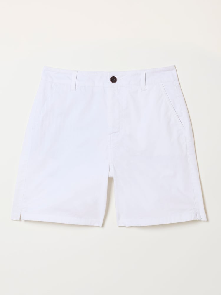 FatFace Elsham White Chino Shorts - Image 6 of 6