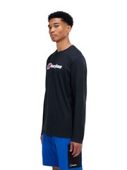 Berghaus Black Large Logo Long Sleeve T-Shirt - Image 4 of 5