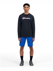 Berghaus Black Large Logo Long Sleeve T-Shirt - Image 5 of 5
