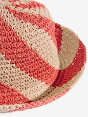 Friends Like These Raffia Bucket Hat - Bild 2 von 3
