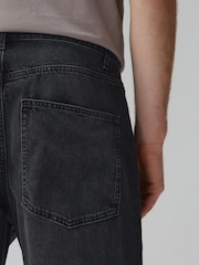 Black Baggy Fit Authentic Jeans - Image 6 of 6
