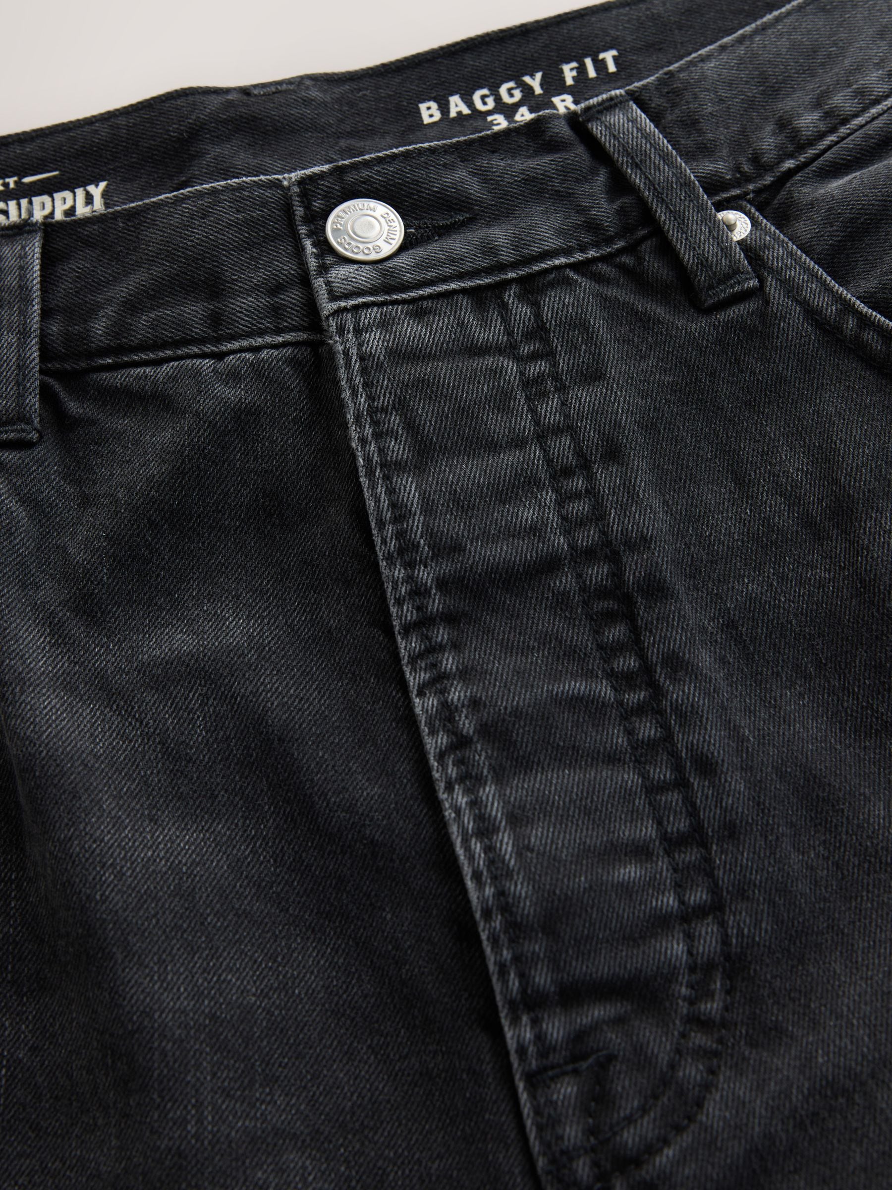 Buy Black Baggy Fit Authentic Jeans from the Next UK online shop