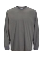 JACK & JONES Grey Long Sleeve Lounge Set - Image 2 of 4