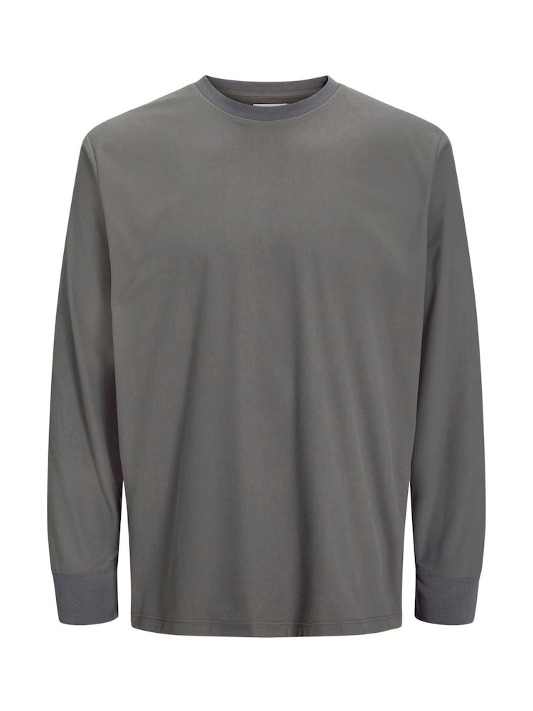 JACK & JONES Grey Long Sleeve Lounge Set - Image 2 of 4 JACK & JONES Grey Long Sleeve Lounge Set - Image 2 of 4