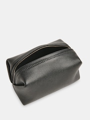 Whistles Black Ria Mini Leather Zip Pouch - Image 3 of 4