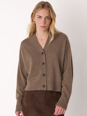 Whistles Cashmere Button Cardigan - Bild 1 von 5