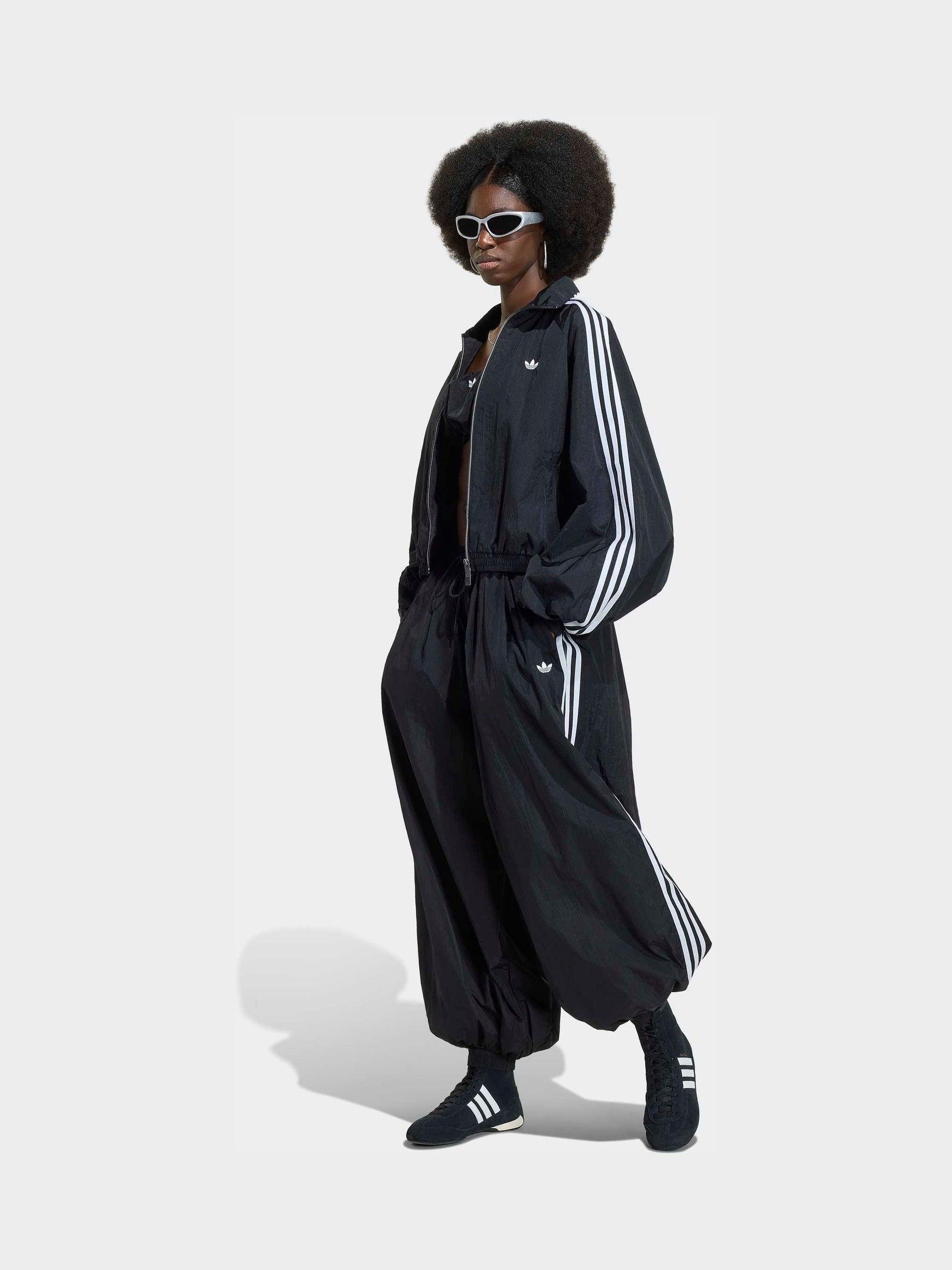 Buy adidas Originals Black/White Adilenium 5.0 Balloon Track Top