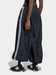 adidas Originals Grey Firebird Balloon Trackpant Trousers - Image 2 of 5