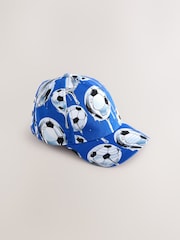 Blue Football Baseball Cap (3-16yrs) - Image 1 of 3