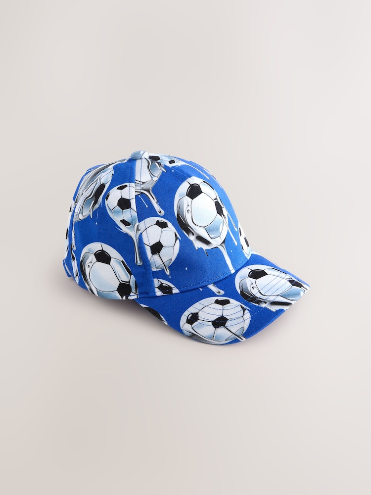 Blue Football Baseball Cap (3-16yrs) - Image 1 of 3