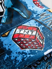 Black All-Over-Print Minecraft Bucket Hat (3-16yrs) - Image 3 of 3