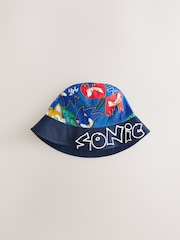 Azul/negro - Sonic the Hedgehog Bucket Hat (3-13yrs) - Imagen 1 de 3