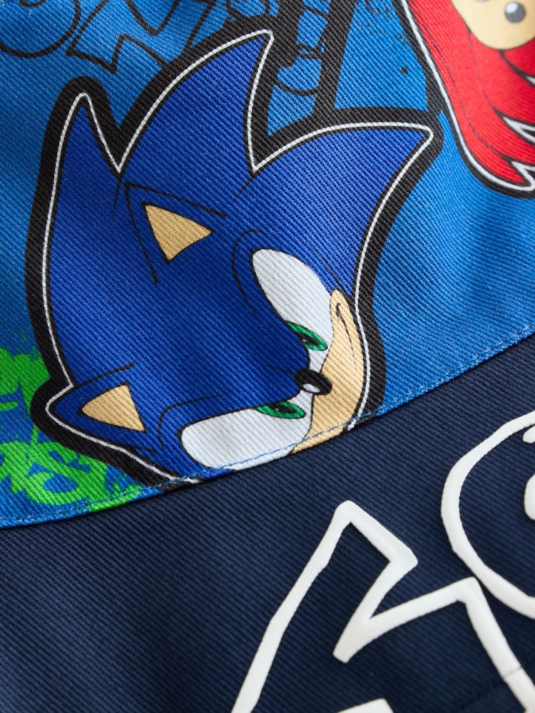 Azul/negro - Sonic the Hedgehog Bucket Hat (3-13yrs) - Imagen 2 de 3 Azul/negro - Sonic the Hedgehog Bucket Hat (3-13yrs) - Imagen 2 de 3
