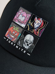 Negro - Fortnite Baseball Cap (3-16yrs) - Imagen 2 de 3