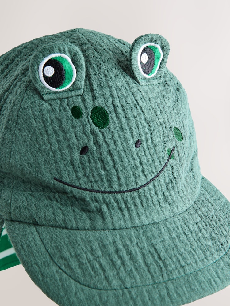 Green Frog Legionnaire Hat (3mths-6yrs) - Image 2 of 3
