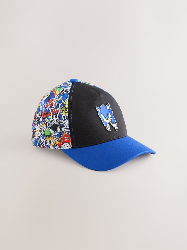 Azul/negro - Sonic the Hedgehog Baseball Cap (3-13yrs) - Imagen 1 de 3 Azul/negro - Sonic the Hedgehog Baseball Cap (3-13yrs) - Imagen 1 de 3