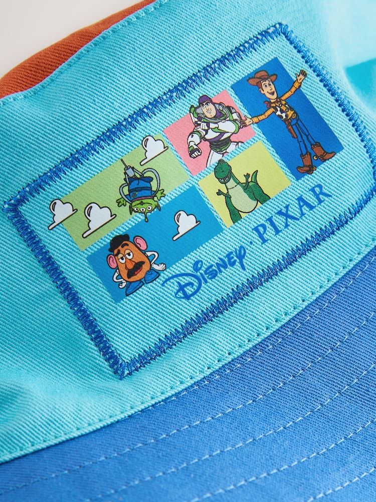 Blue/Orange Toy Story Reversible Bucket Hat (3mths-10yrs) - Image 6 of 6