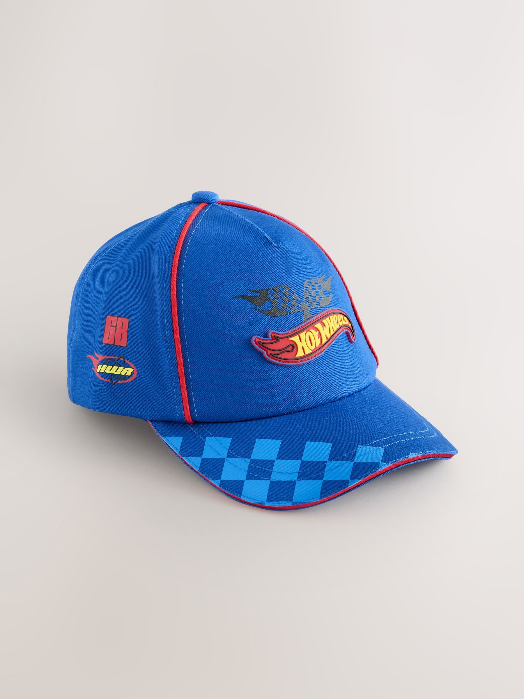 Buy Blue/Red Hot Wheels Baseball Cap (1-10yrs) from Next USA