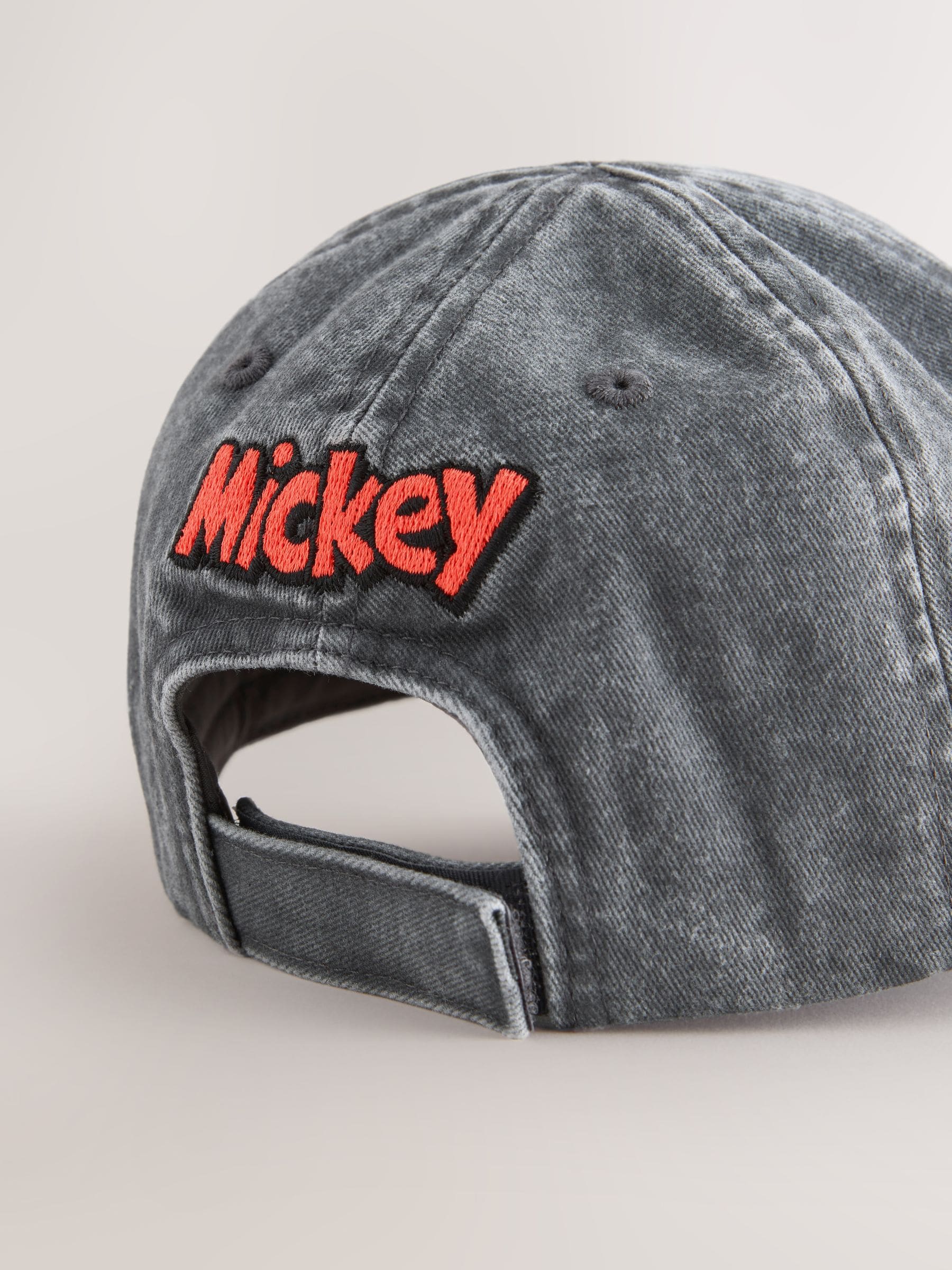 Satın al Yıkanmış Gri Denim - Mikey Mouse Beyzbol Şapkası (3ay