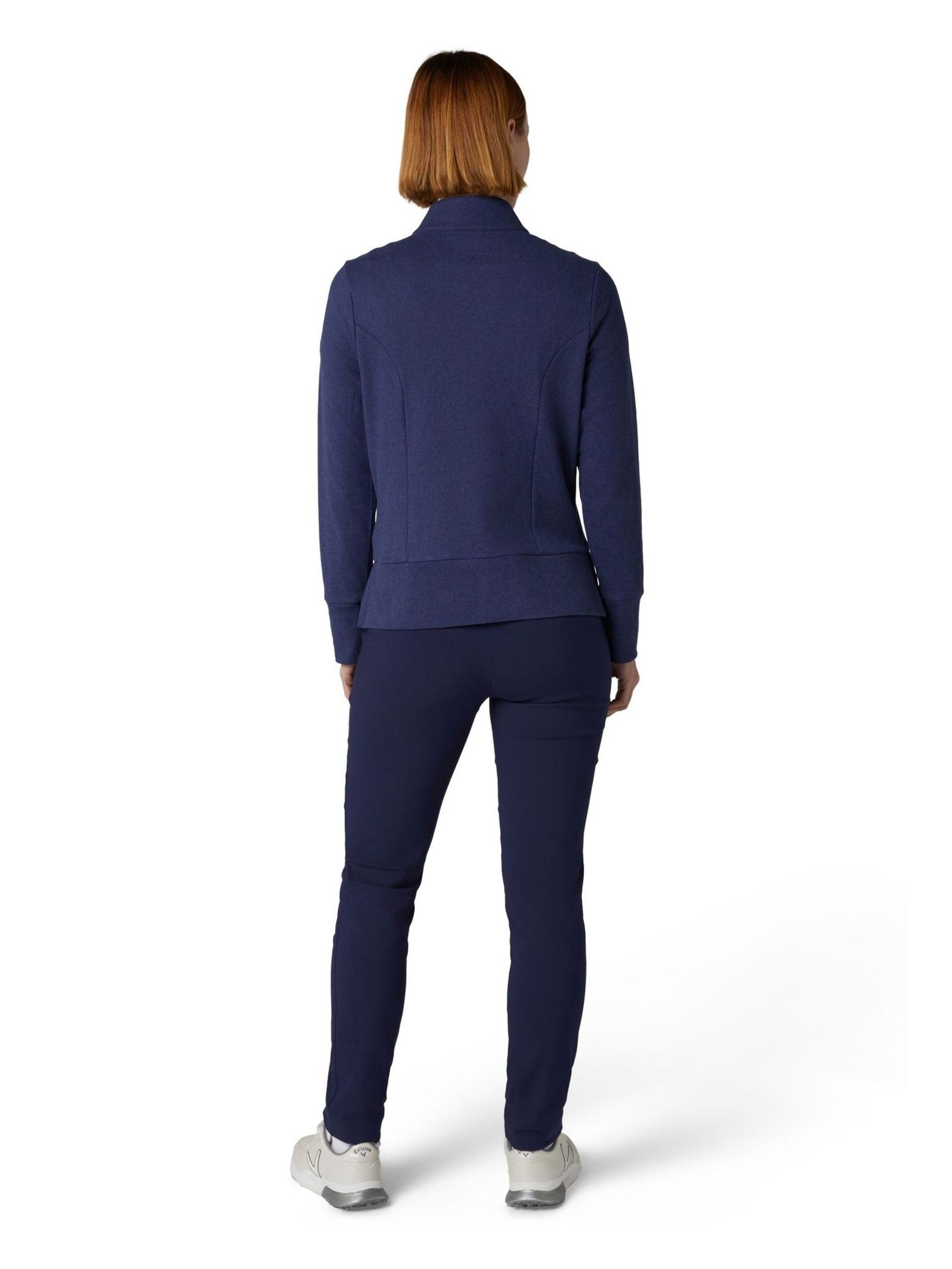 Satın al Callaway Apparel Mavi Çeyrek Fermuarlı Mikro Kazak Polar