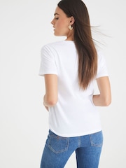 River Island Foil Perfume T-Shirt - Imagem 2 de 4