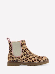 Boden Brown Leather Chelsea Boots - Image 1 of 3