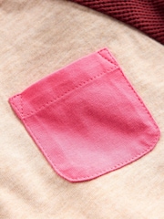 Boden White Raglan Waffle Mix Top - Image 3 of 3