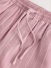 Pink Stripe Pull On Shorts - Image 9 of 9